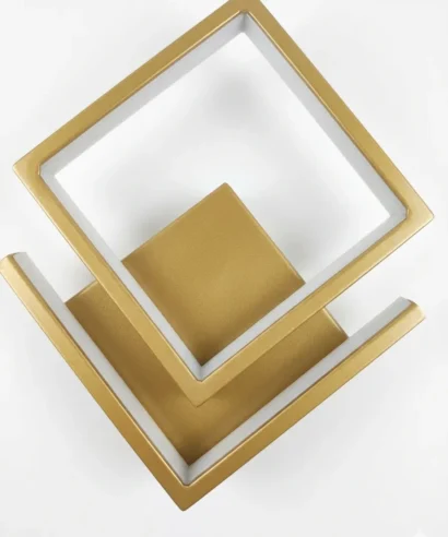 Interlocking V-Shape Wall Sconce
